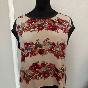 Floral Print Women's Top
